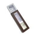 Caixa de presente de chocolate elegante com janela de PVC